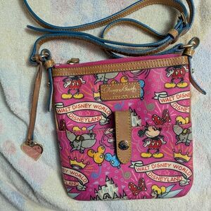 Dooney & Bourke Pink Disney Crossbody Bag
